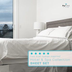 Italian Inspired 5-Star Hotel and Spa Sheets King